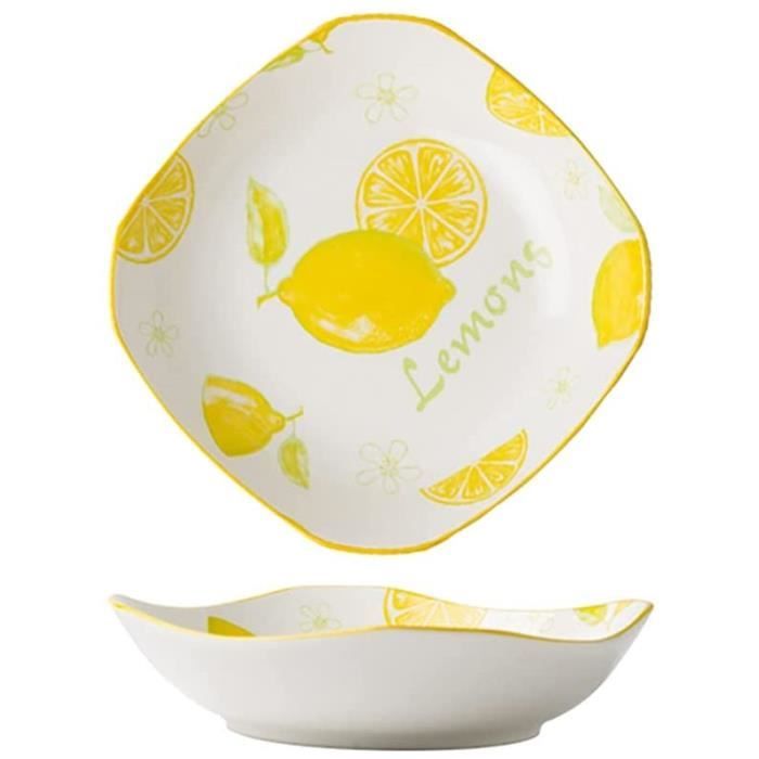 Assiettes Plates,Assiette en GrèS,Plat en CéRamique Sous GlaçUre,Vaisselle CréAtive Nordique,Assiette à Dessert,Assiette à Sa 200