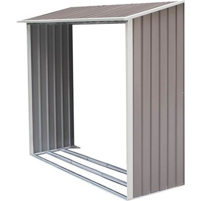 ABRI BUCHES POUR ABRI DE JARDIN DALLAS 5,29 M²