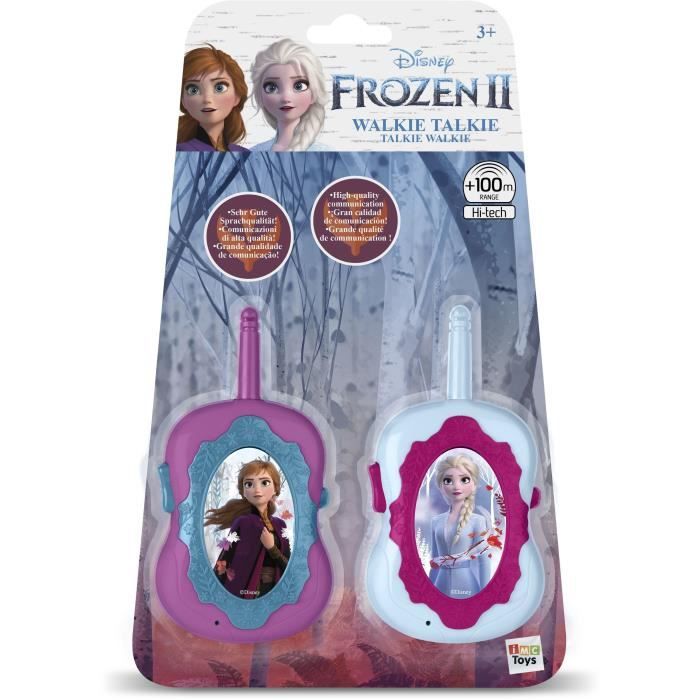 LA REINE DES NEIGES Talkie Walkie, Anna et Elsa