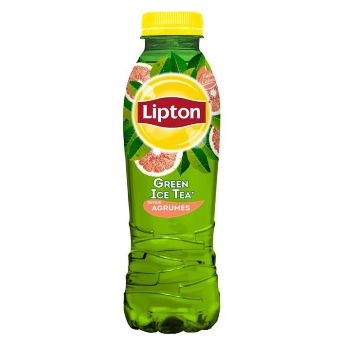 Lipton Ice Tea Green Agrumes 50cl (pack de 12)
