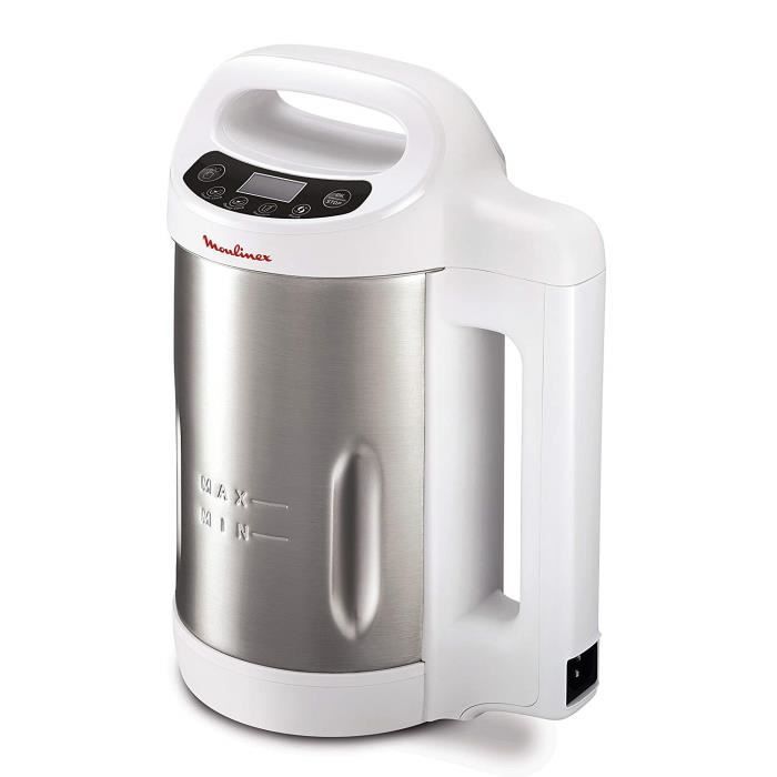 Blender Chauffant de 1,2L avec écran digital 1000W gris blanc