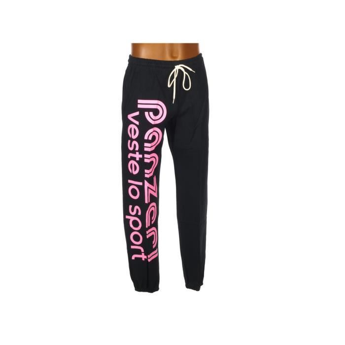 Pantalon de survêtement Uni h nr/fl rose pant