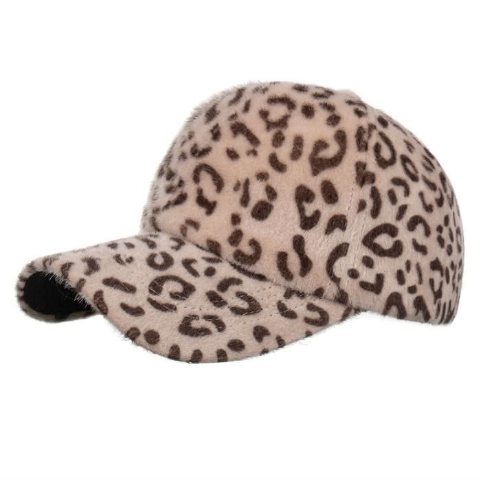 Mode Femmes Hommes Respirant Léopard Casquette De Baseball Réglable Hip Hop Chapeau Chapeau De Soleil_do2203