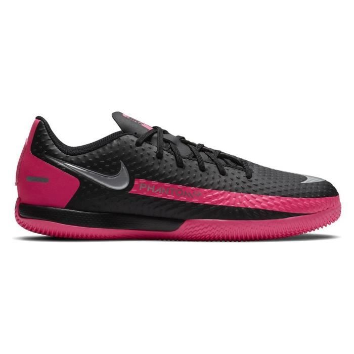 Chaussures NIKE Phantom GT Academy IC JR Noir-Rose - Mixte/Enfant