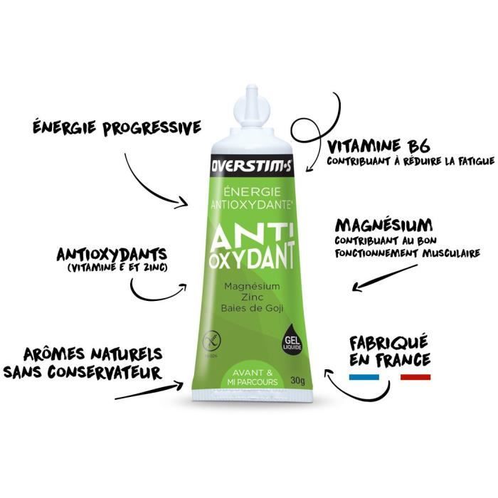 OVERSTIMS – Gel Antioxydant (4 gels)
