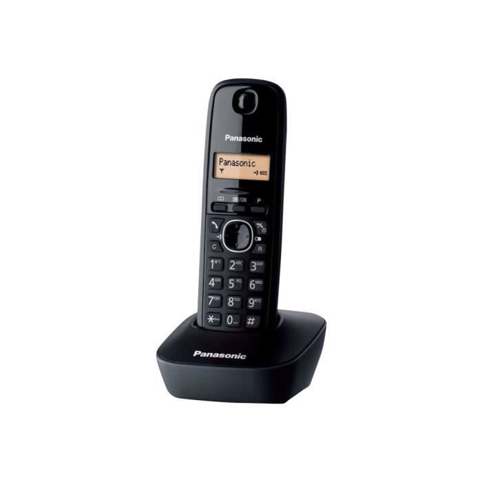 Panasonic KX-TG1611NLH Téléphone sans fil avec ID d'appelant DECT