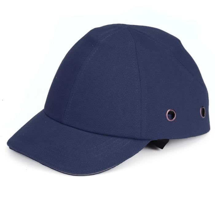 TEMPSA Protecteur Casque Protection En Coton Plastique Dur Sécurité TU BLEU