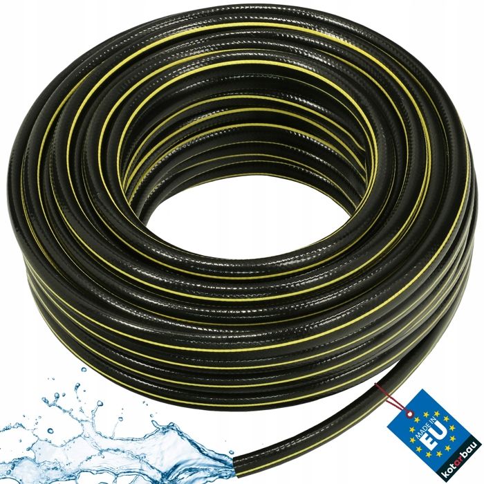 KOTARBAU® Tuyau D'arrosage Professionnel, 4 Couches, Renforcé, Pour Arroser Les Plantes, 1/2