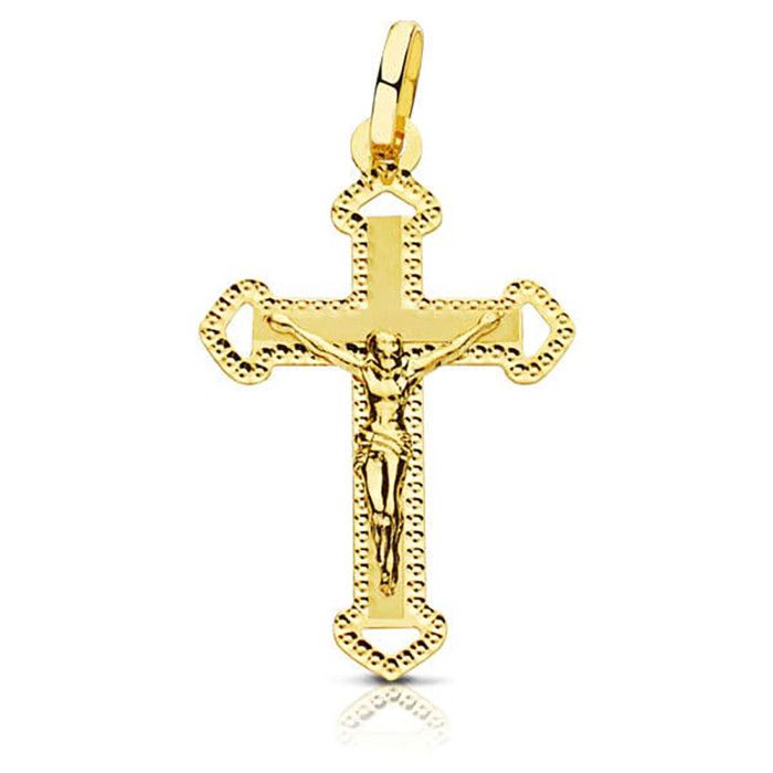 Médaille Du Christ En Or 18 Carats (750/1000ème) - Ras Du Cou, Neuf Avec étiquettes