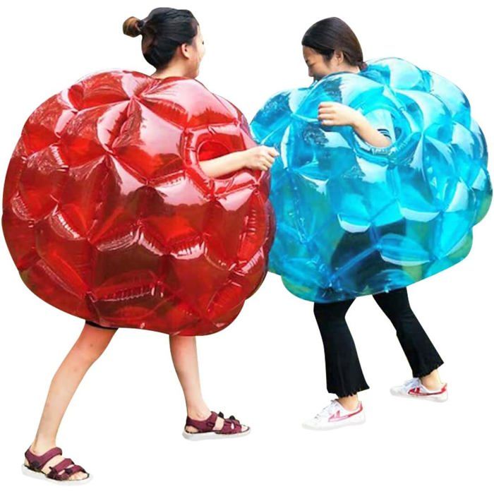 Boules à Bulles gonflables de pour Enfants Boule de Pare-Chocs Balls Sumo Jeu Ballon de Football Enfants Giant Hamster Knocker