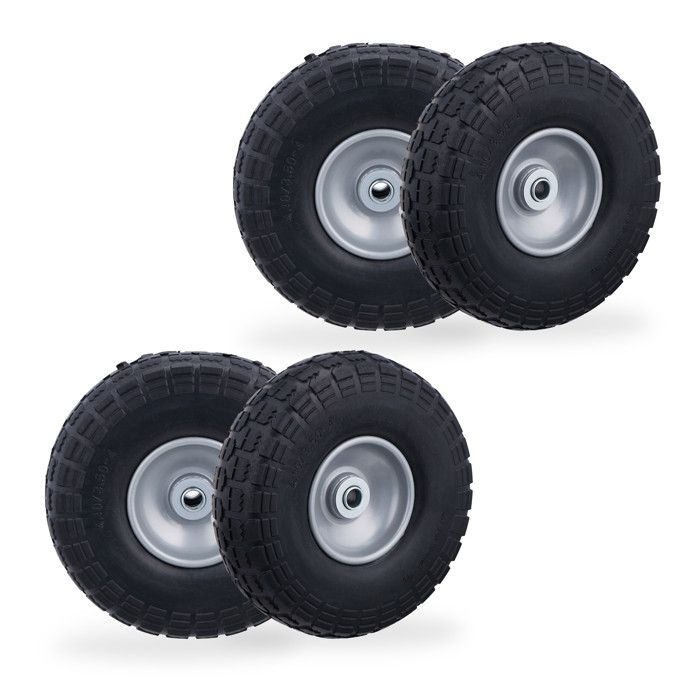 Lot De 4 Roues Pour Voiture à Pédales - Occasion - Pour Restauration
