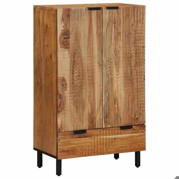 Style Élégance Chic - Highboard Marron 60x33x100cm - Bois dacacia massif &FR48933