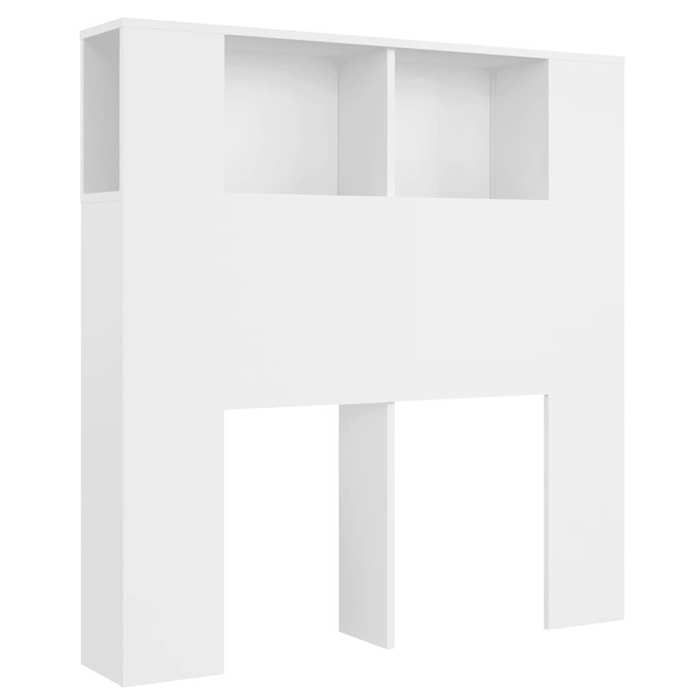 Haut de gamme - Armoire à tête de lit Blanc 100x185x1025 cm EU03_6901203