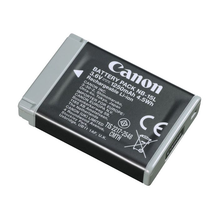 Batterie Canon NB-15L – Capacité 1250 mAh - vue 3