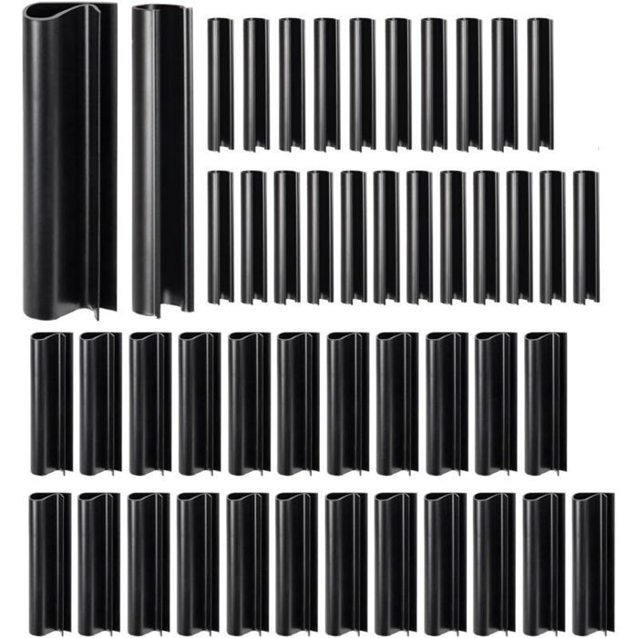 48pcs Clips de fixation pour couverture de piscine - Résistants aux intempéries Antidérapants - Piscine hors sol et enterrée