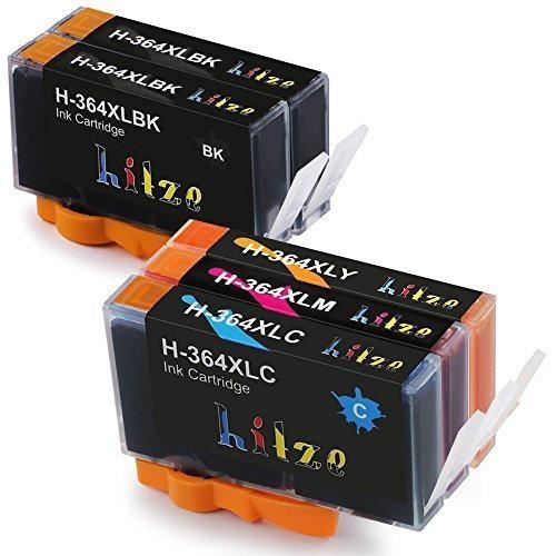 4 Cartouches D'encre HP 364 XL Compatibles - Cyan - Pour Photosmart Série 5500/7500