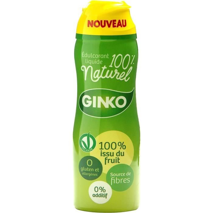 Ginko edulcorant liquide universel la boite de 200 ml - Tous les produits  edulcorants - Prixing