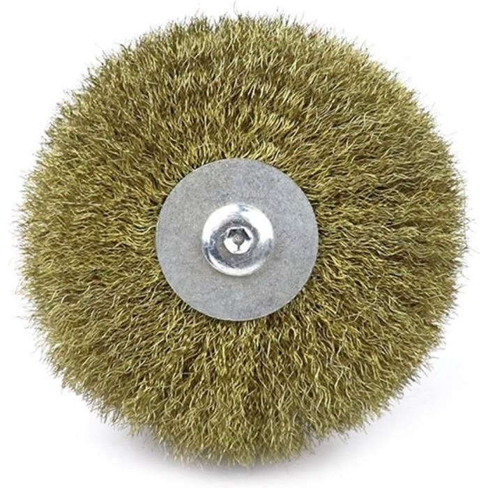 Brosse Meule Polissage 100mm Blesiya - Roues à Feuillets Pour Dérouillage Métal - Grain 0.15mm