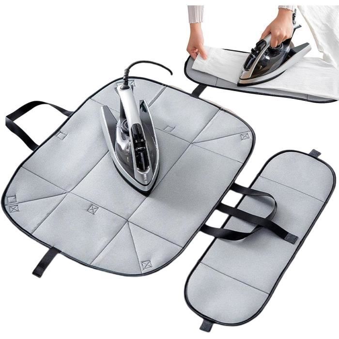 Repose-fer En Silicone Antidérapant – Gris, Résistant à La Chaleur, Facile à Nettoyer Et à Ranger