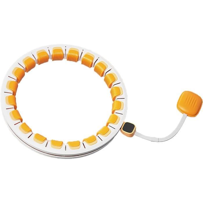 Hula Hoop Pour Adulte Solulife – 24 Pièces – Massage Et Minceur – Noir – Neuf