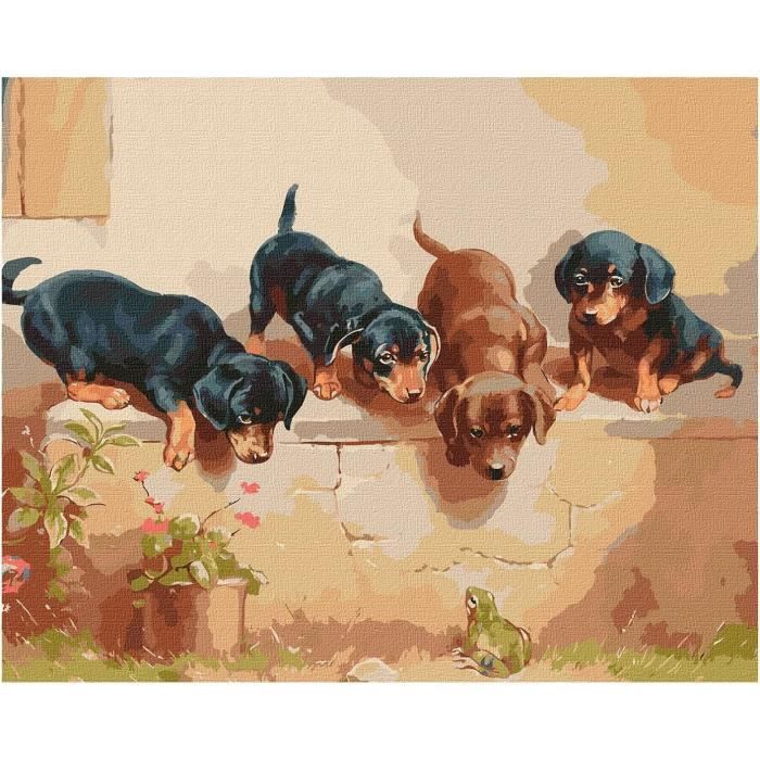 Kit De 6 Peintures Par Numéros Pour Adultes - Toiles 20x30 Cm - Peinture Acrylique Et Pinceaux Inclus - Activité Créative Et Détente - Bellatoi