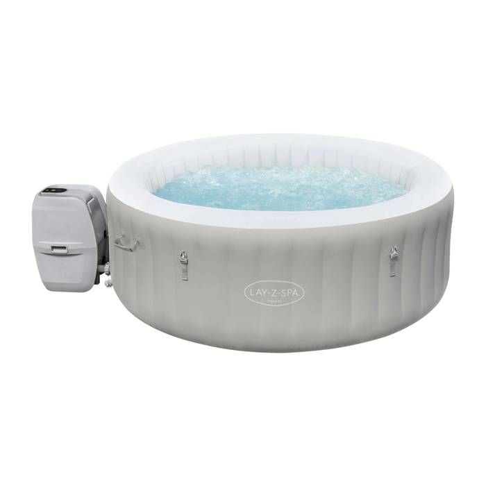 Spa gonflable 4 places rond - Bestway - Tahiti WIFI - DuraPlus triple couche - 120 jets d'air