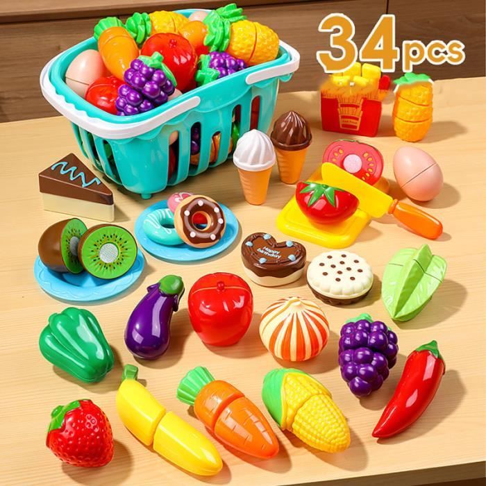 Set de fruits à couper en bois - Jeux et jouets Dam - Avenue des Jeux