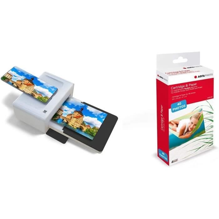 Kodak PD460 Dock Plus, 4x6 fotoğraf yazıcısı, tü Bluetooth ve akıllı Kodak PD460 Dock Plus, 4x6 fotoğraf yazıcısı, tü Bluetooth ve akıllı