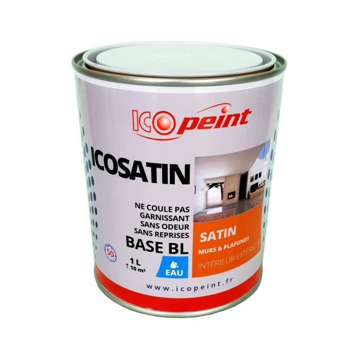 Peinture Satin Murale A L Eau Lessivable Icosatin Acrylique Beige Brun Ral 1011 1l Achat Vente Peinture Vernis Icosatin Ral 1011 1l Cdiscount