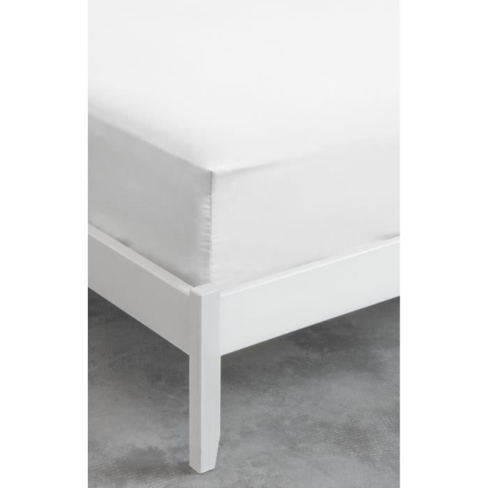 Drap housse 140x190 bonnet 30 cm - Achat / Vente pas cher