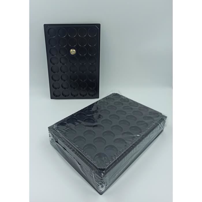 écrin Velours Décorations 10 Boîtes De Rangement Velours Pour Médailles Et Décorations Militaires - 12 Cases Avec Couvercle - Fabrication UE