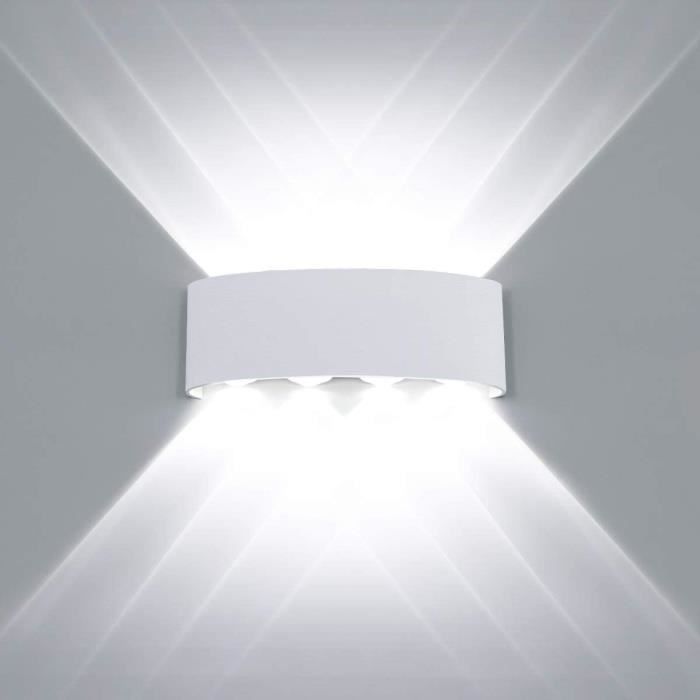 55CM 22W LED Applique Lampe Murale Etanche - Décor Salle de bain Avant  Miroir Intérieur Lumière Blanche - Cdiscount Maison