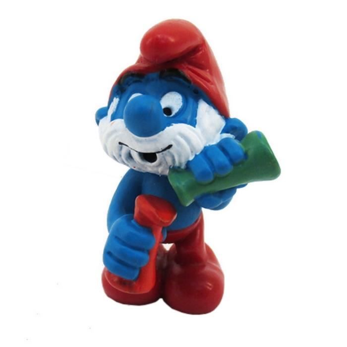 Figurine McDonald's Le Grand Schtroumpf - Édition 2002, En Bon état Pour Collectionneurs