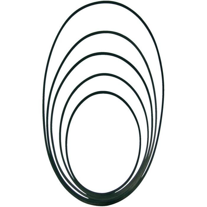 lecteur DVD mélange de tailles 26 mm-120 mm tourne-disque baladeur SMTHOME Lot de 120 courroies carrées pour machine à cassettes assorties pour enregistreur 