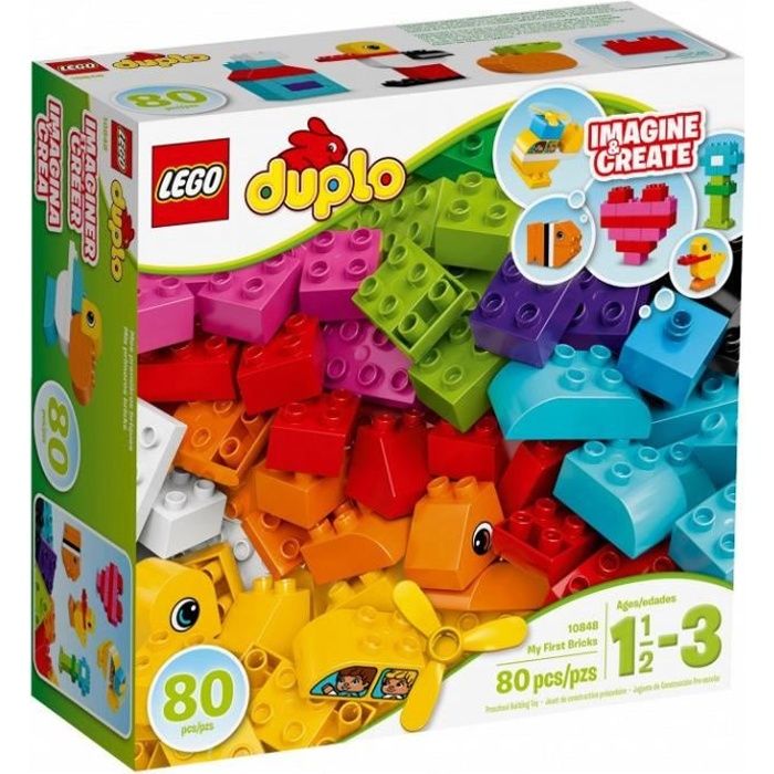 Jouet de construction - LEGO - Mes premières briques - Garçon et Fille - A  partir de 18 mois - Cdiscount Jeux - Jouets