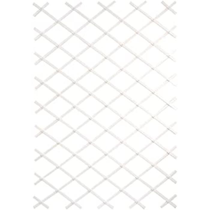 Treillis Extensible Pvc Blanc 3X1M 7551 Cdiscount Jardin