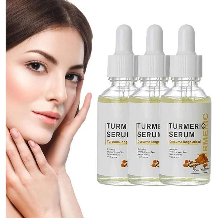 Turmeric Dark Spot Corrector Serum, Turmeric Serum for Dark Spots (3PCS