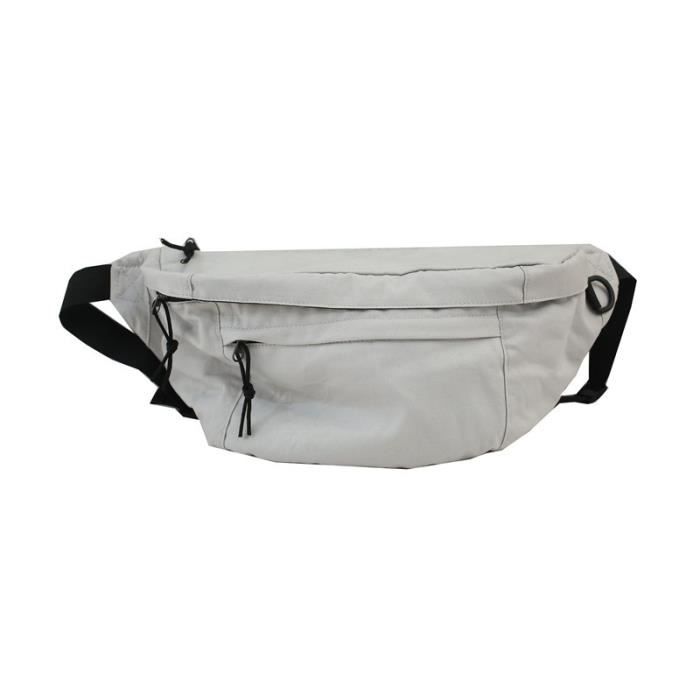 Sac De Taille Ihram Pour Hommes – Sac Banane Blanc Pour Prière, Hajj Et Omra Avec Ceinture Élastique