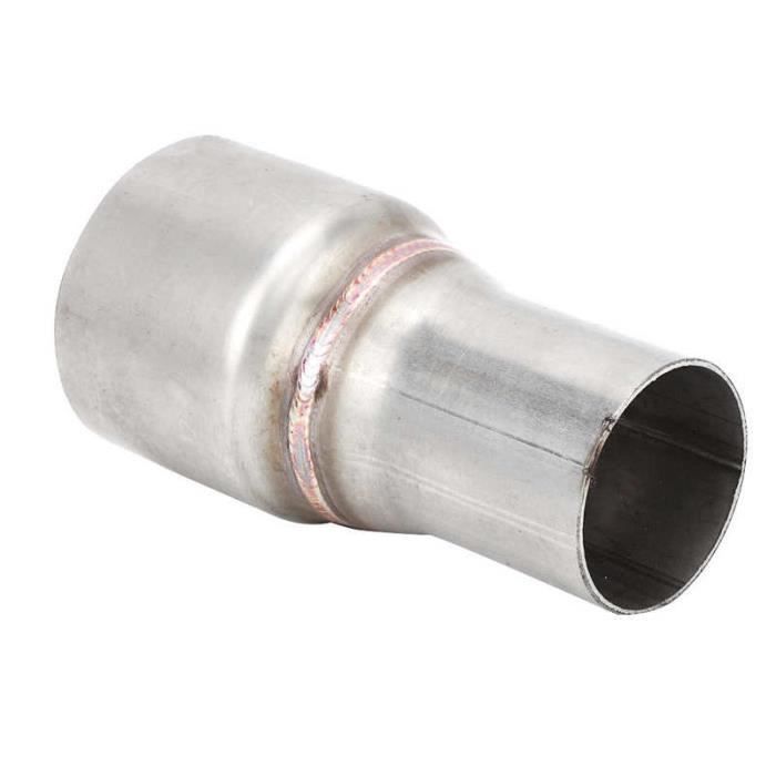 Akozon connecteur d'adaptateur d'échappement Aluminium 60mm à 51mm