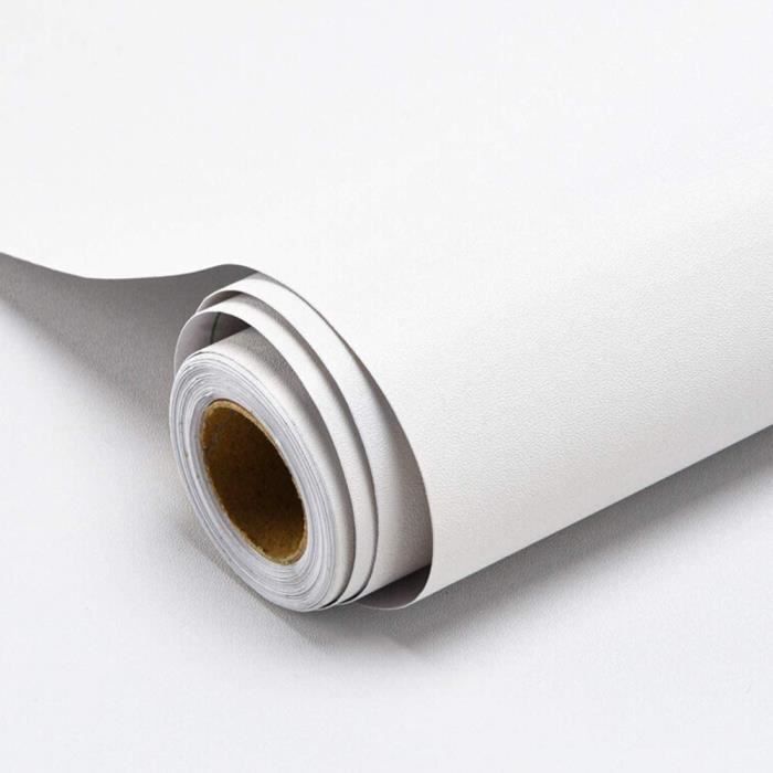 Papier adhesif pour meuble blanc 40 × 300 cm décoré dans la garde-robe film  vinyle autocollant de rénovation de meubleshellip 258 - Cdiscount Bricolage