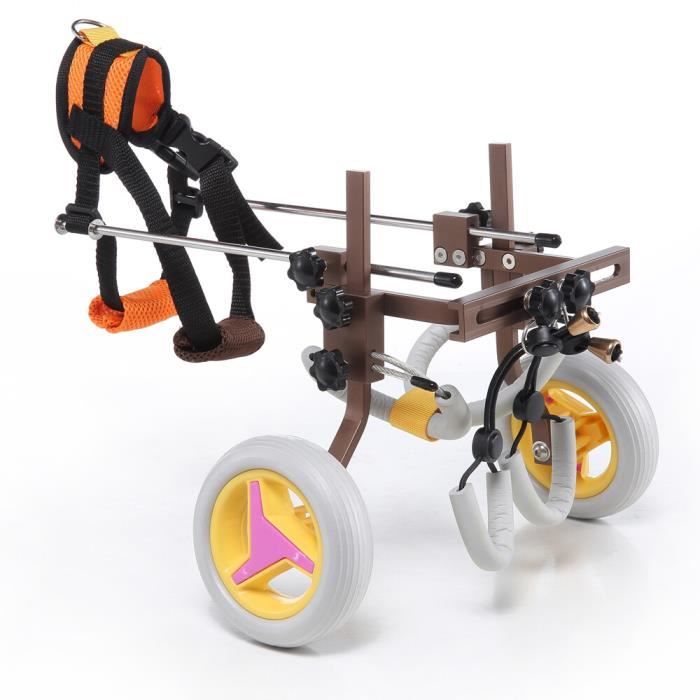Fauteuil Roulant Pour Chien Et Chat - Aide à La Mobilité Pour Pattes Arrière - Taille S, M, L Réglable - 10