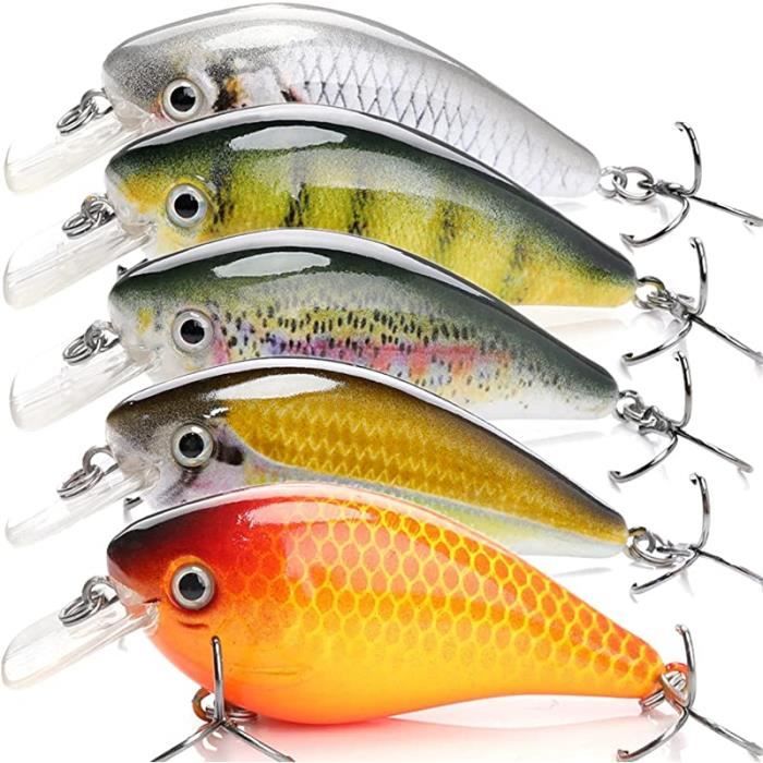 trifyd ® Fishing - Leurre Brochet, Le Pack de 3 leurres de Peche