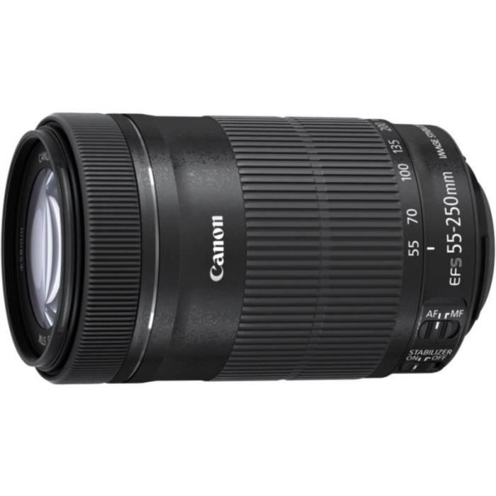 Objectif pour Reflex Canon EF 55 250mm f4 5.6 IS STM