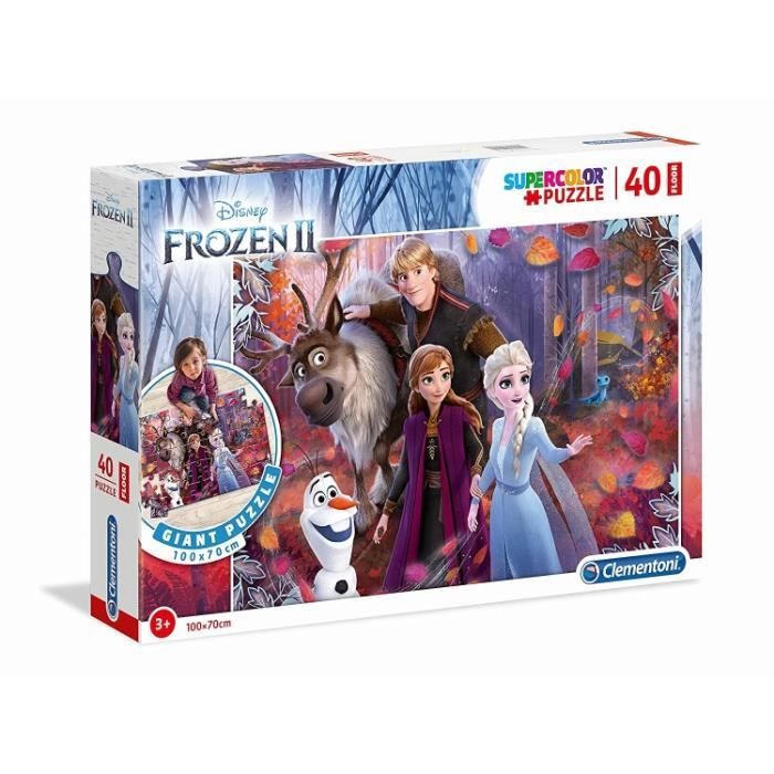 Puzzle La Reine des Neiges 2 Automne - CLEMENTONI - 40 pièces - Pour ...