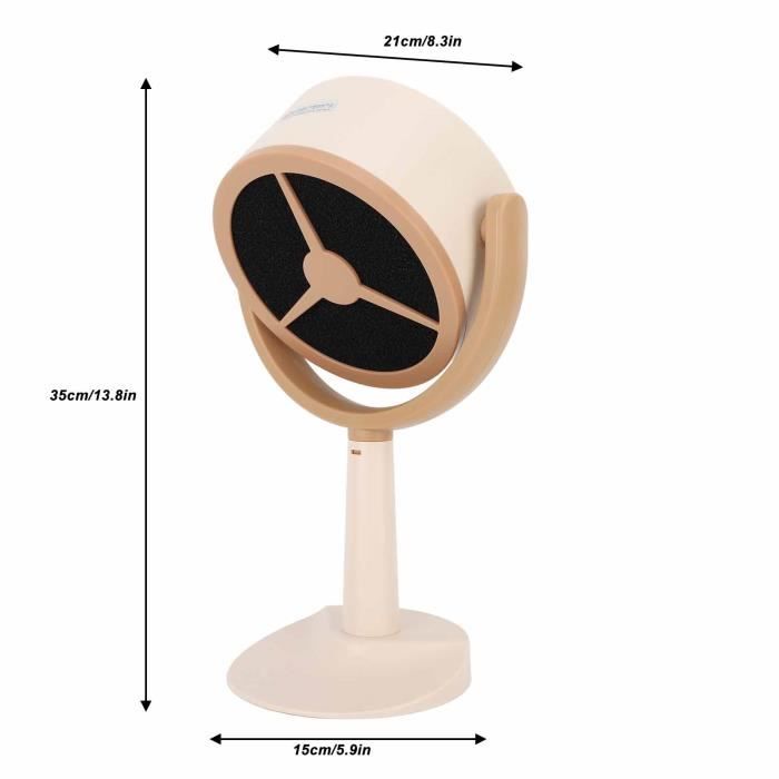 Hotte De Cuisine Portable à Ions Négatifs - Ventilateur Extraction 2 Vitesses Pour Barbecue Intérieur Et Fumées