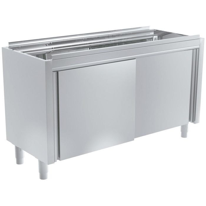 Table de 2000x600 avec portes, module et bac à droite- DISTFORM - FCDPB620 main image 0