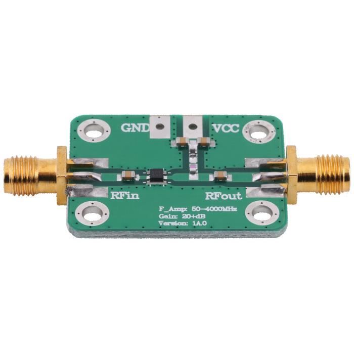 Amplificateur RF Bias Tee 10 MHz-6 GHz - Pour Radio HAM Et SDR - Faible Bruit, Large Bande