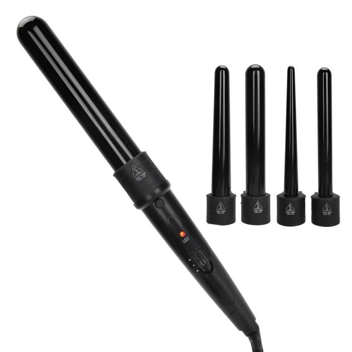 EBTOOLS Fer à friser à température réglable Fer à Friser 5 en 1