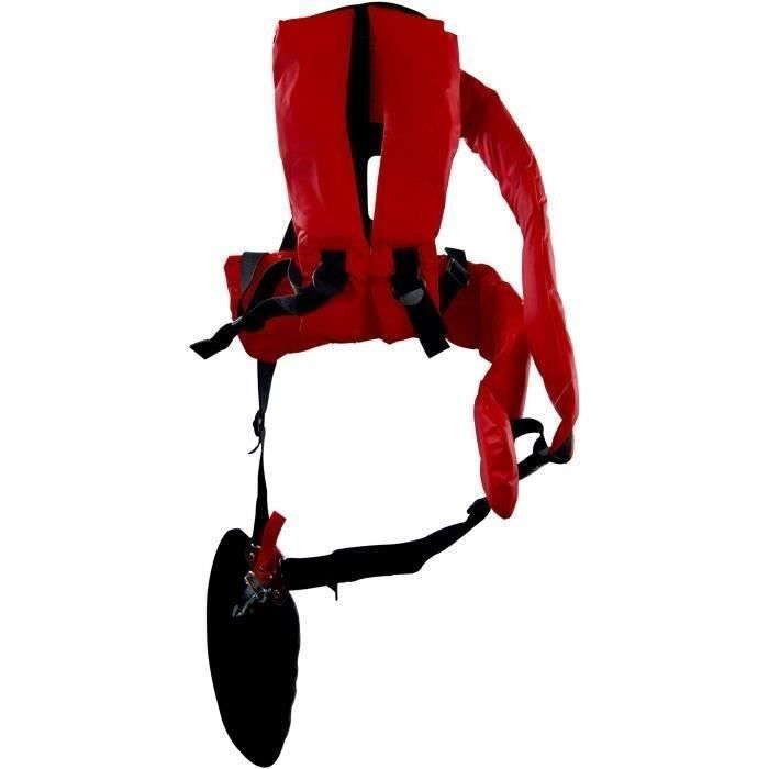 Harnais débroussaillage ergo safety modèle professionnel, sangles avec rembourrage spécial pour util