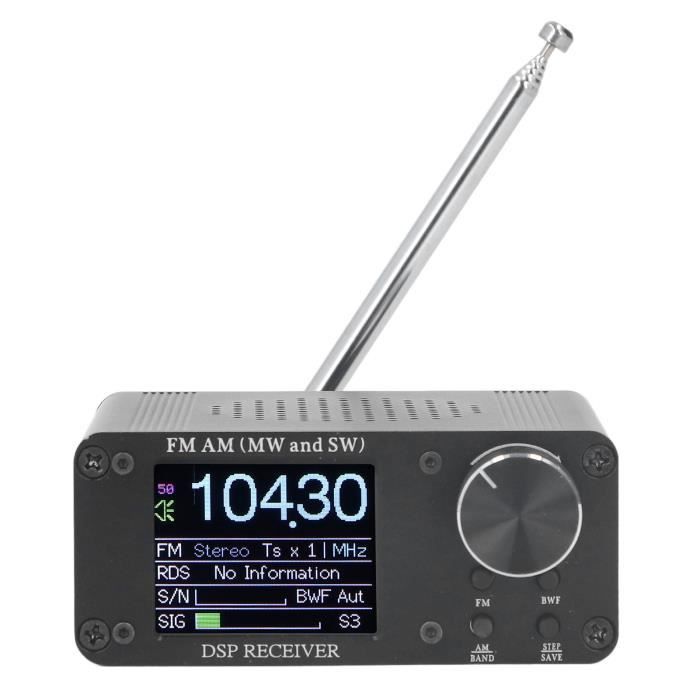 EIF Radio portable ondes courtes FM AM Récepteur fréquences 5W